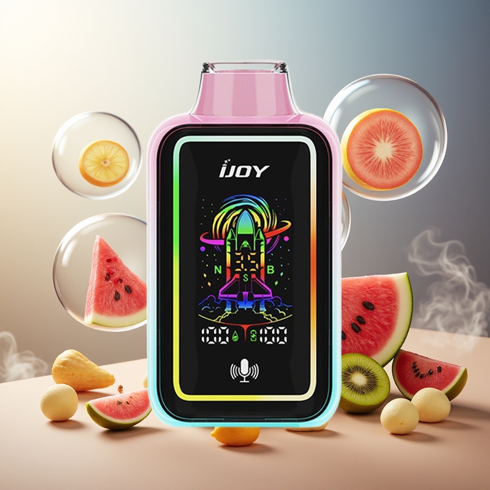 Partihandel Sverige IJOY URANUS 25000 Puffs Vattenmelon Kiwi 20ML 850mAh