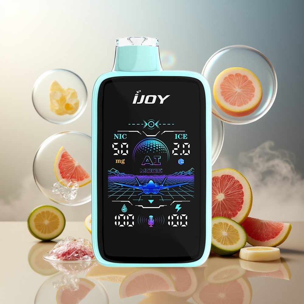 Partihandel Sverige IJOY Uranus Mate 40000 Puffs ICE3 Grönsaksfläkt