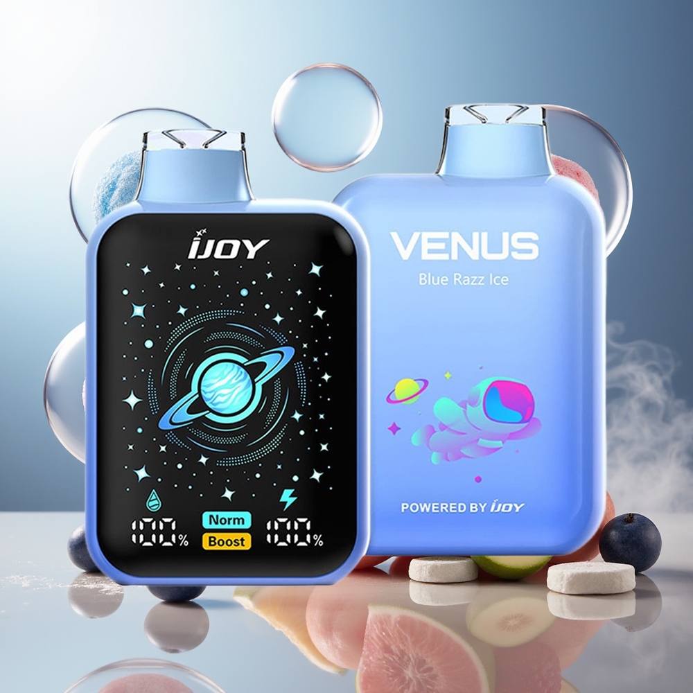 Partihandel Sverige IJOY VENUS 25000 Puffs 20ML Blå Hallon Is