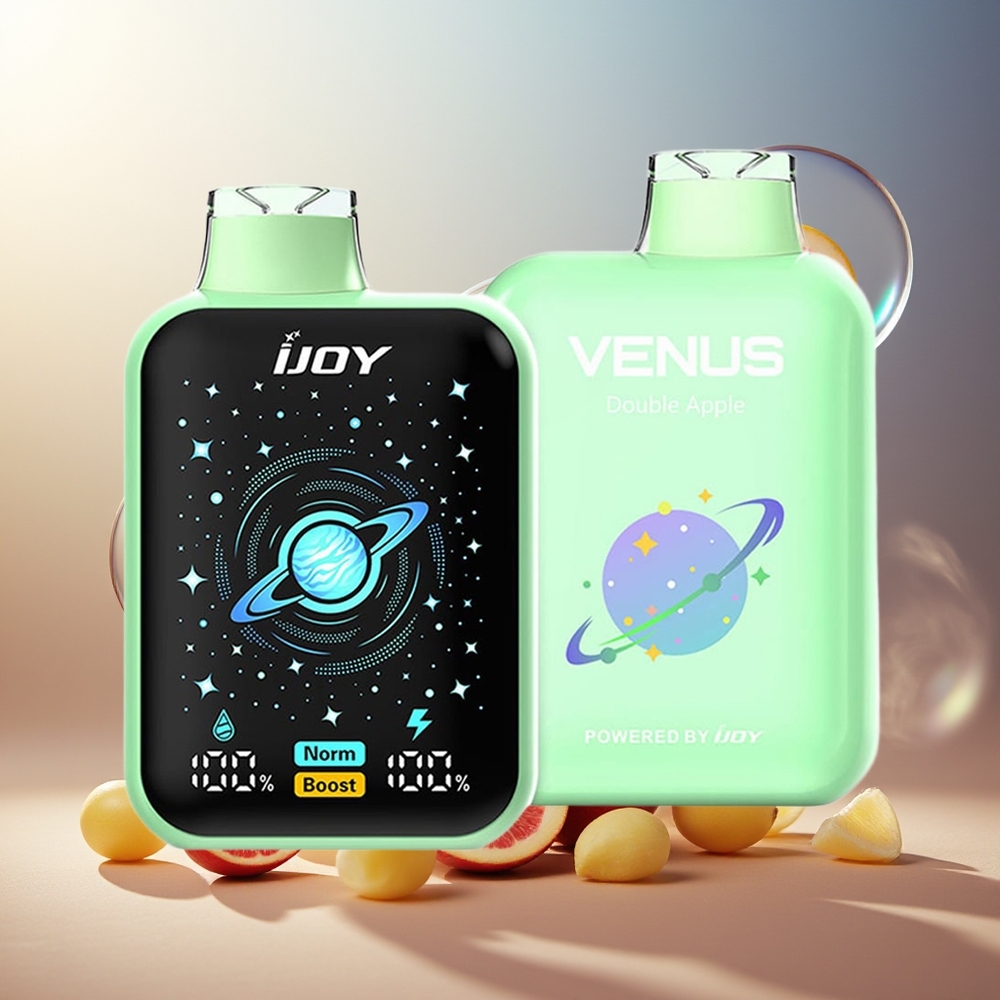 Partihandel Sverige IJOY VENUS 25000 Puffs Engångsvape Dubbel Äpple 20ML TYPE-C 900mAh