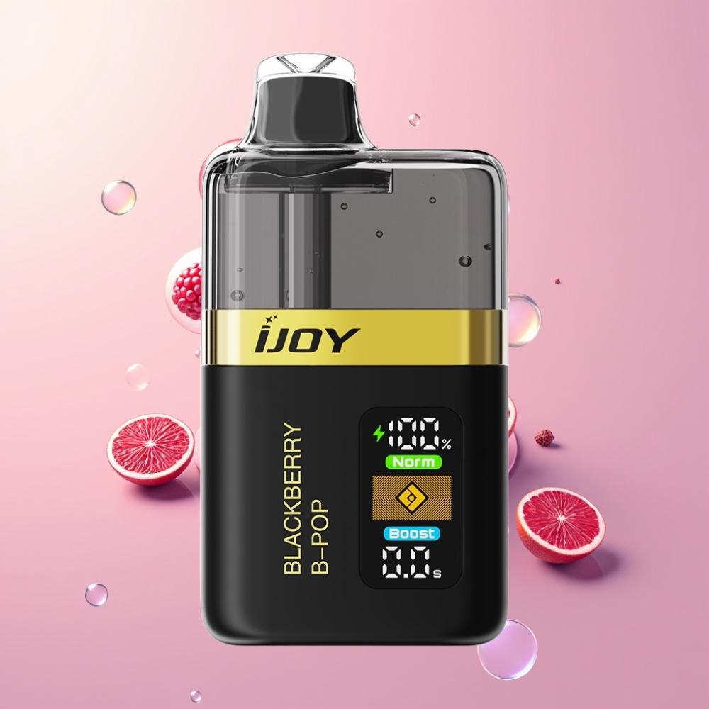 Partihandel Sverige IJOY XP50000 B-Pop 2-munnar Björnbär 0.4ohm Dual Mesh 50mg/ml 1000mAh