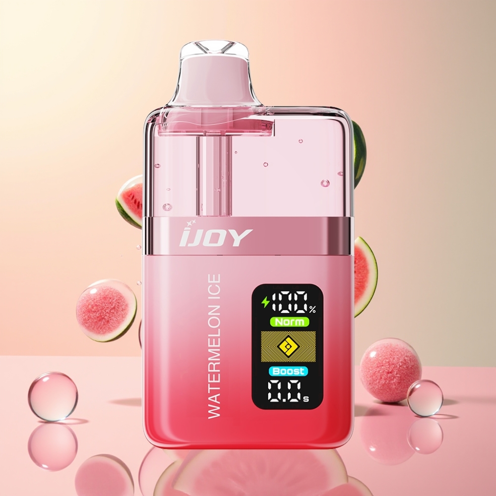 Partihandel Sverige IJOY XP50000 Vattenmelon Is 18W/22W Typ-C 1000mAh 0.4ohm