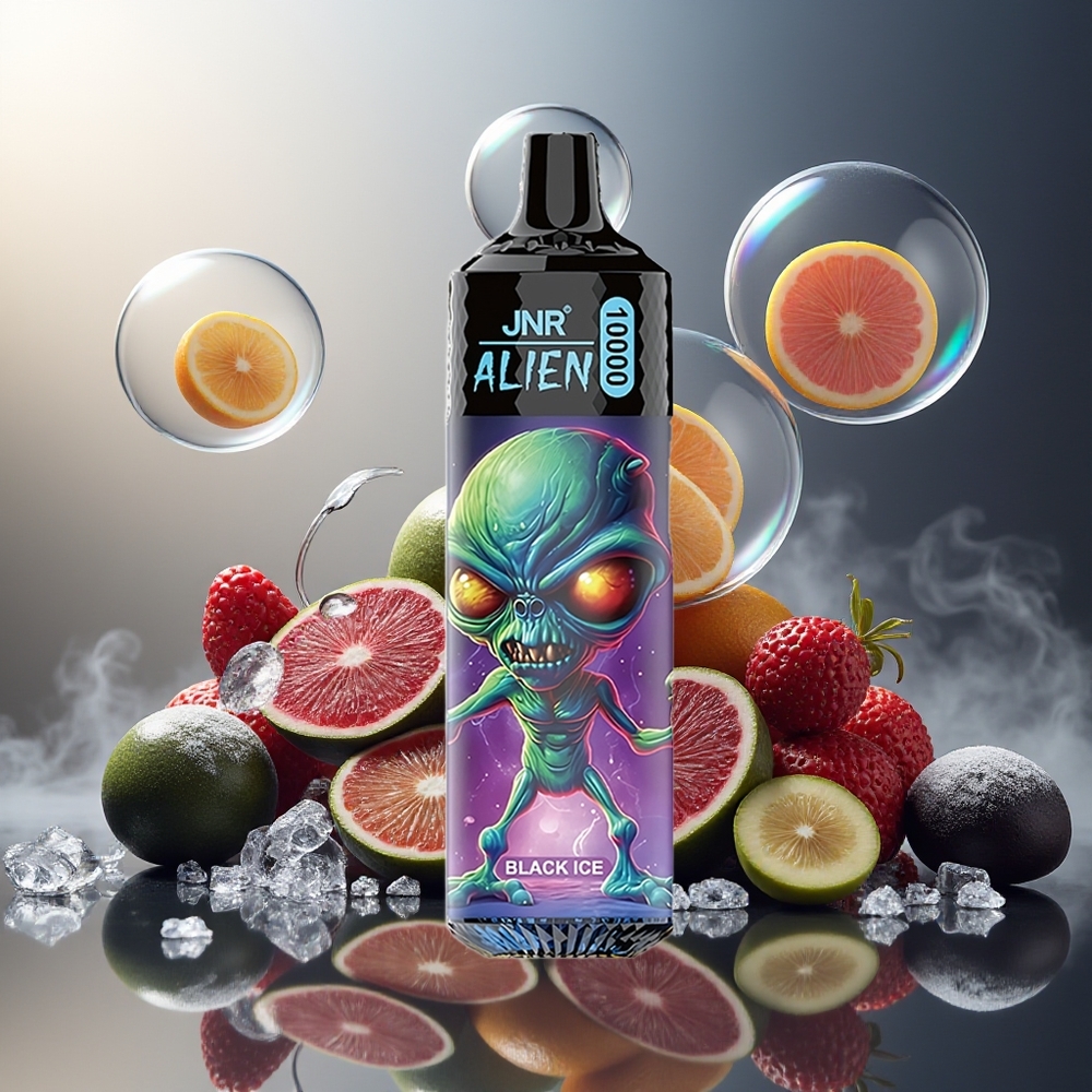 Partihandel Sverige JNR Alien 10000 Puffs 20ml Svart is