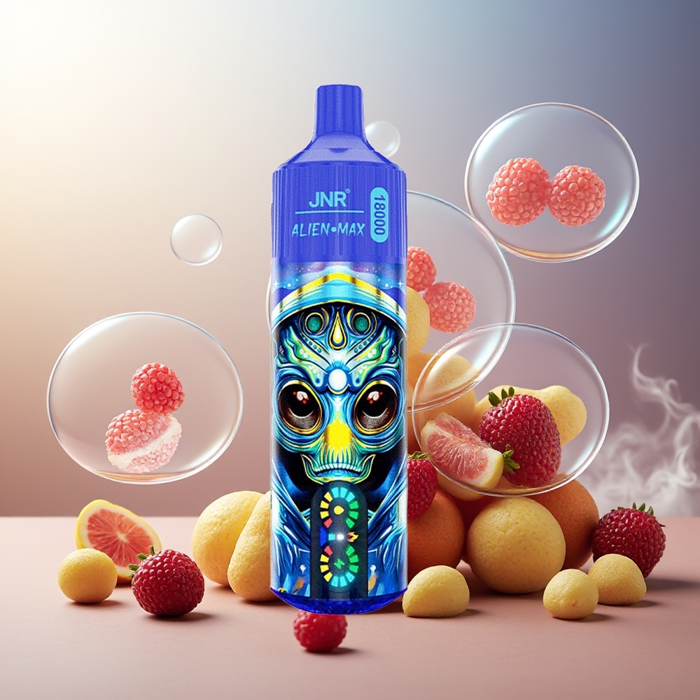 Partihandel Sverige JNR Alien Max 18000 Puffs Dual Mesh 28ml Blandade Bär