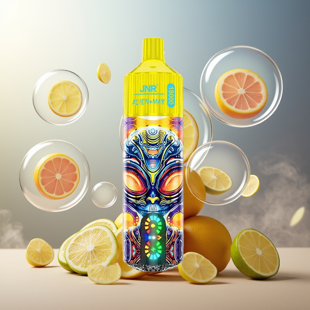 Partihandel Sverige JNR Alien Max 18000 Puffs Dual Mesh & Core 28ml Citron & Lime