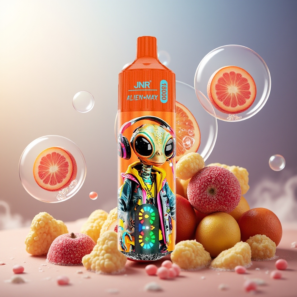 Partihandel Sverige JNR Alien Max 18000 Puffs Dual Mesh Fizzy Körsbär Cola