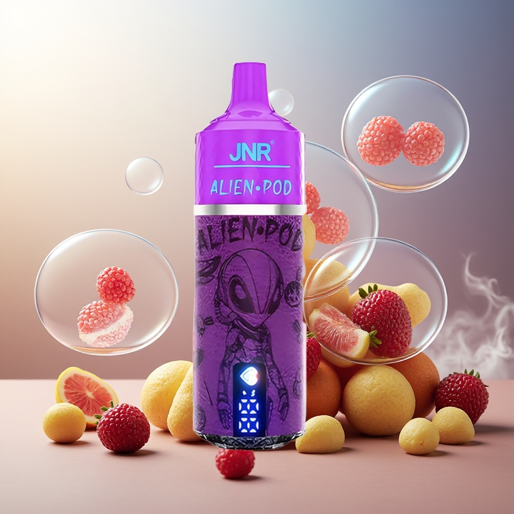 Partihandel Sverige JNR Alien Pod 13000 Blandade Bär Mesh Core Type-C 20ml