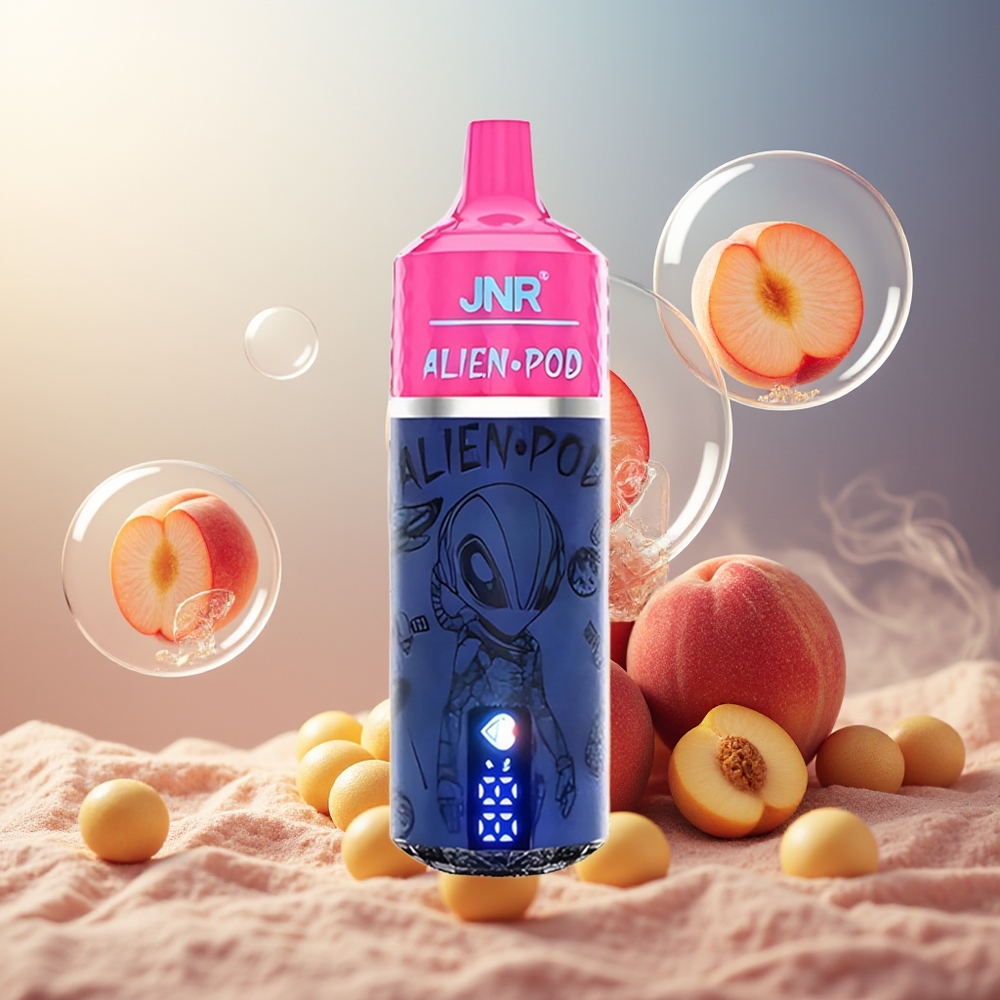 Partihandel Sverige JNR Alien Pod 13000 Puffs Mjuika Persiker Mesh Core Typ-C