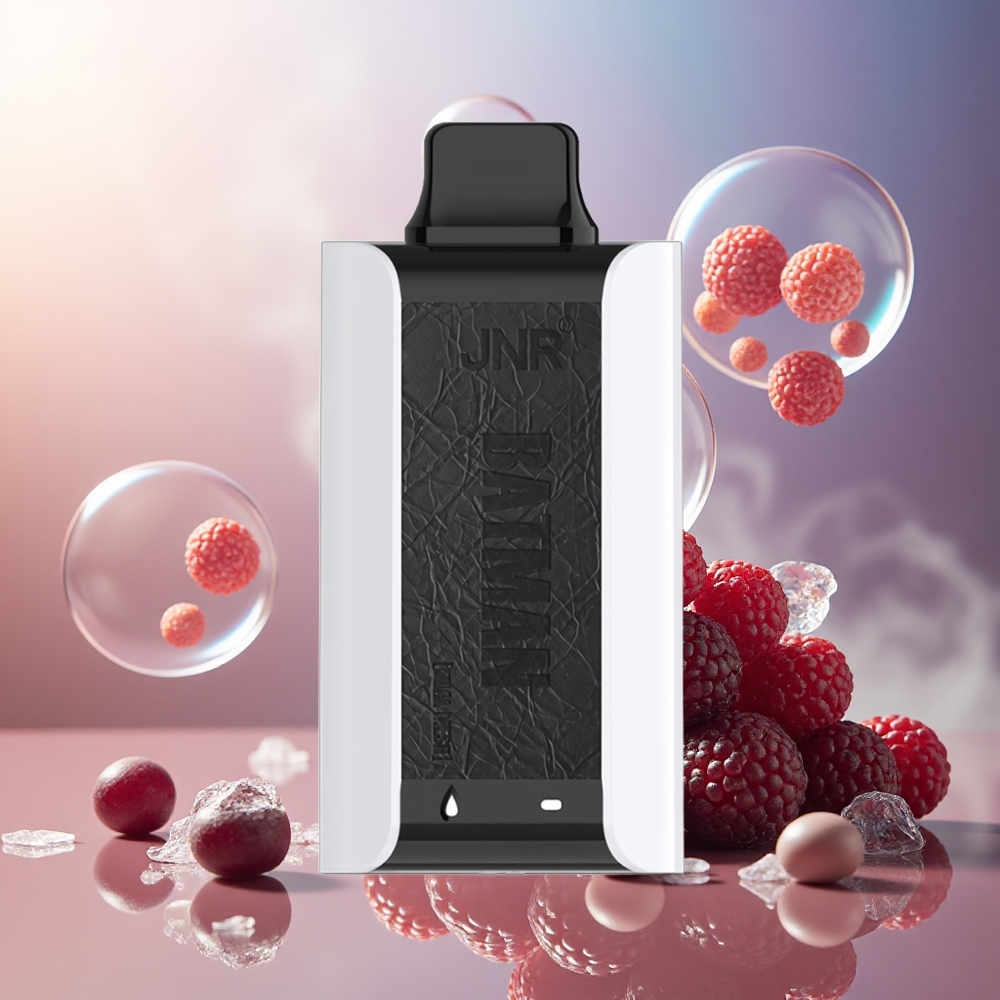 Partihandel Sverige JNR Batman 11000 Puffs 20ml Svartvinbär Bär Dual Mesh Coil Type-C