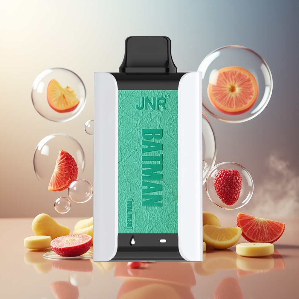 Partihandel Sverige JNR Batman 11000 Puffs 20ml Äpple Smäll Dual Mesh Coil Type-C
