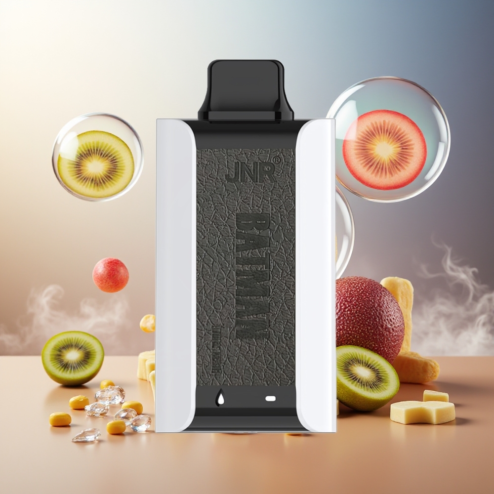 Partihandel Sverige JNR Batman 11000 Puffs 850mAh 20ml Kiwi Passion Guava Dual Mesh Coil Type-C
