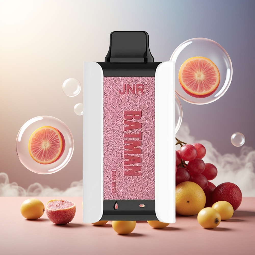 Partihandel Sverige JNR Batman 11000 Puffs 850mAh Typ-C Laddning Sakura Druvor