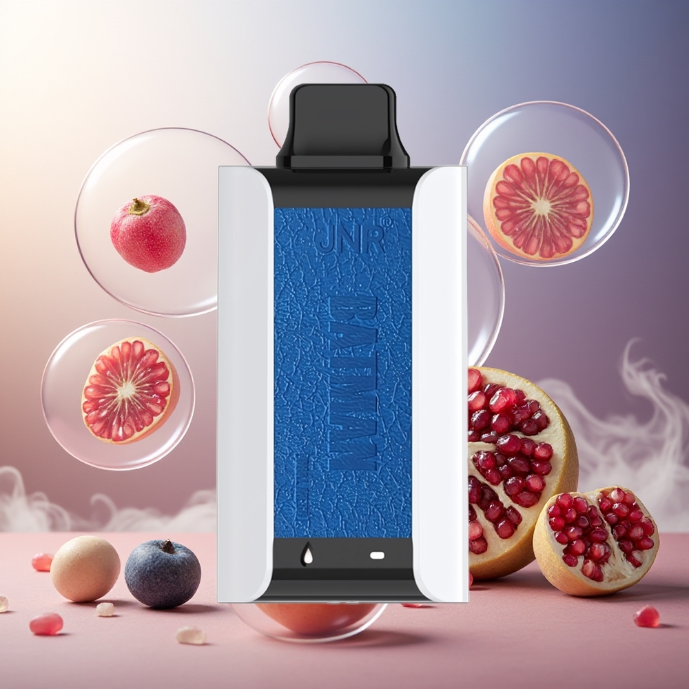 Partihandel Sverige JNR Batman 11000 Puffs Dual Mesh Coil Blåbär Granatäpple
