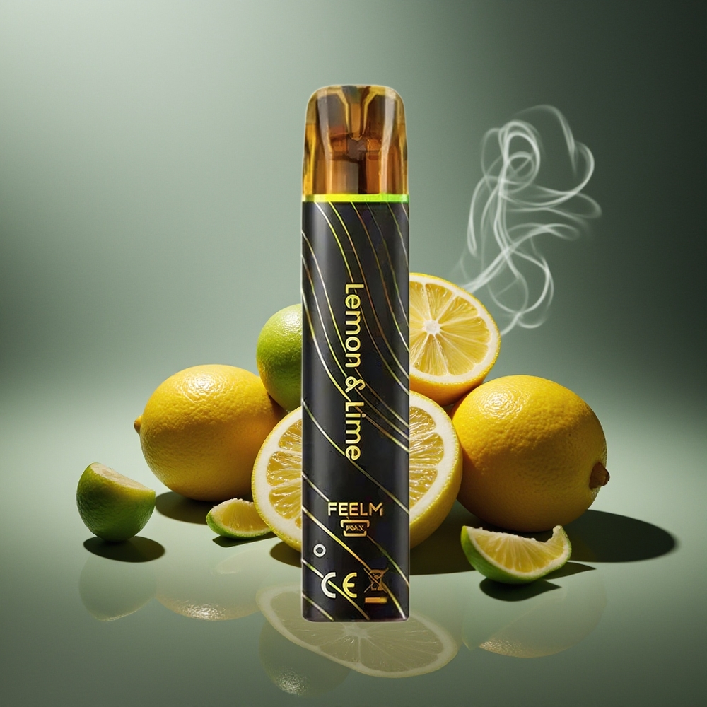 Partihandel Sverige JNR Black&Golden 600+200 Puffs 2ml Citron & Lime Disposable