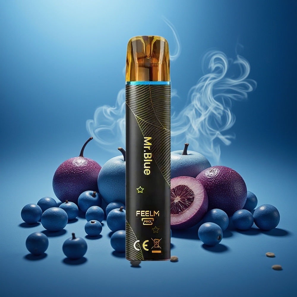 Partihandel Sverige JNR Black&Golden 600+200 Puffs 550mAh 2ml Herr Blå