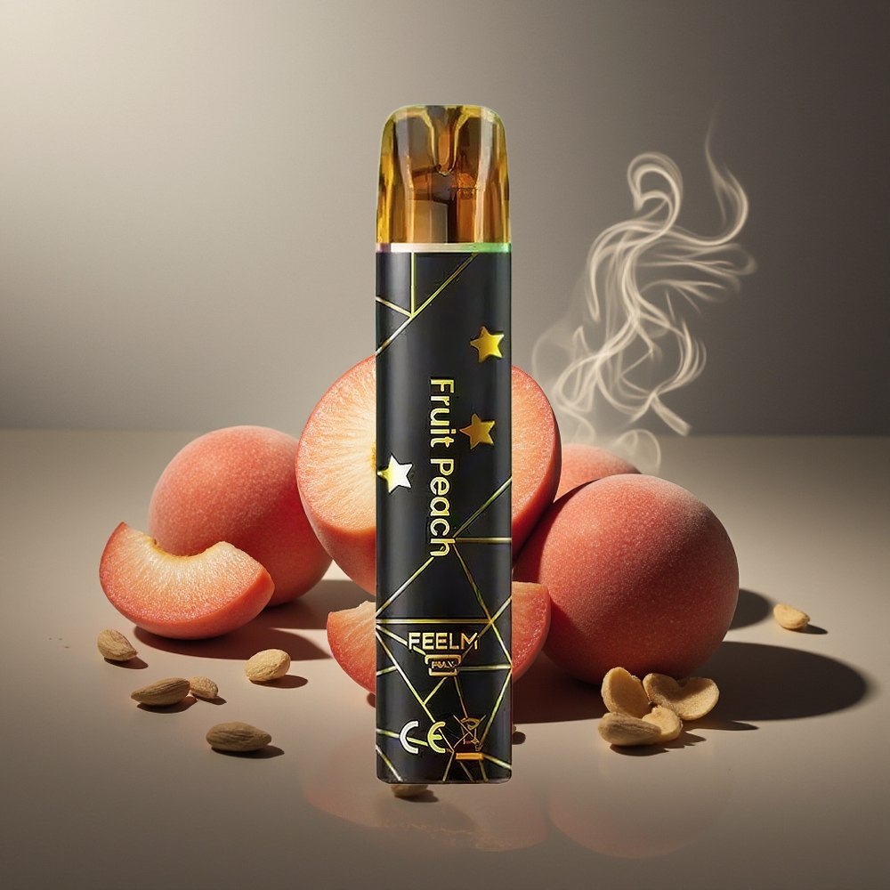 Partihandel Sverige JNR Black&Golden 600+200 Puffs Frukt Persika 550mAh 2ml 2%