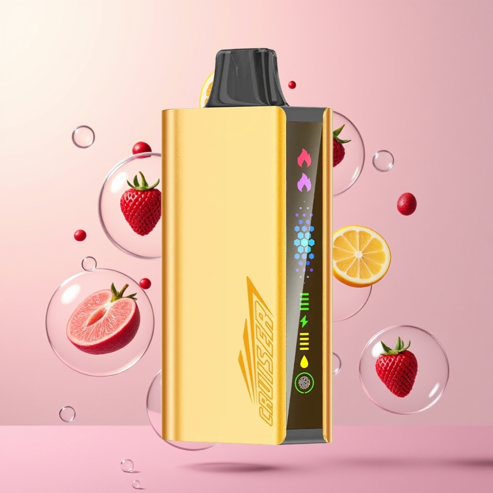 Partihandel Sverige JNR Cruiser 12000 Puffs Inbyggd 3500mAh Battery Dual Mesh Blandade Bär