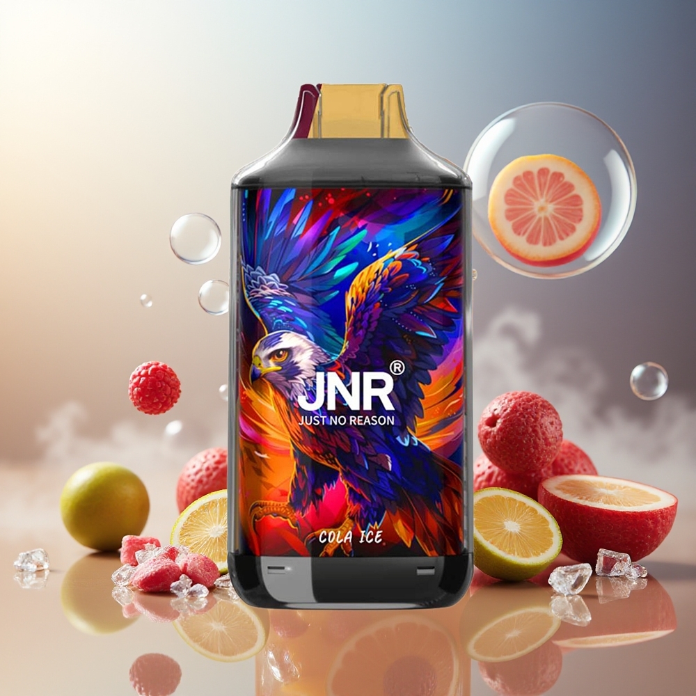 Partihandel Sverige JNR Falken 16000 Puffs Coil Typ C & Smart LED Cola Is