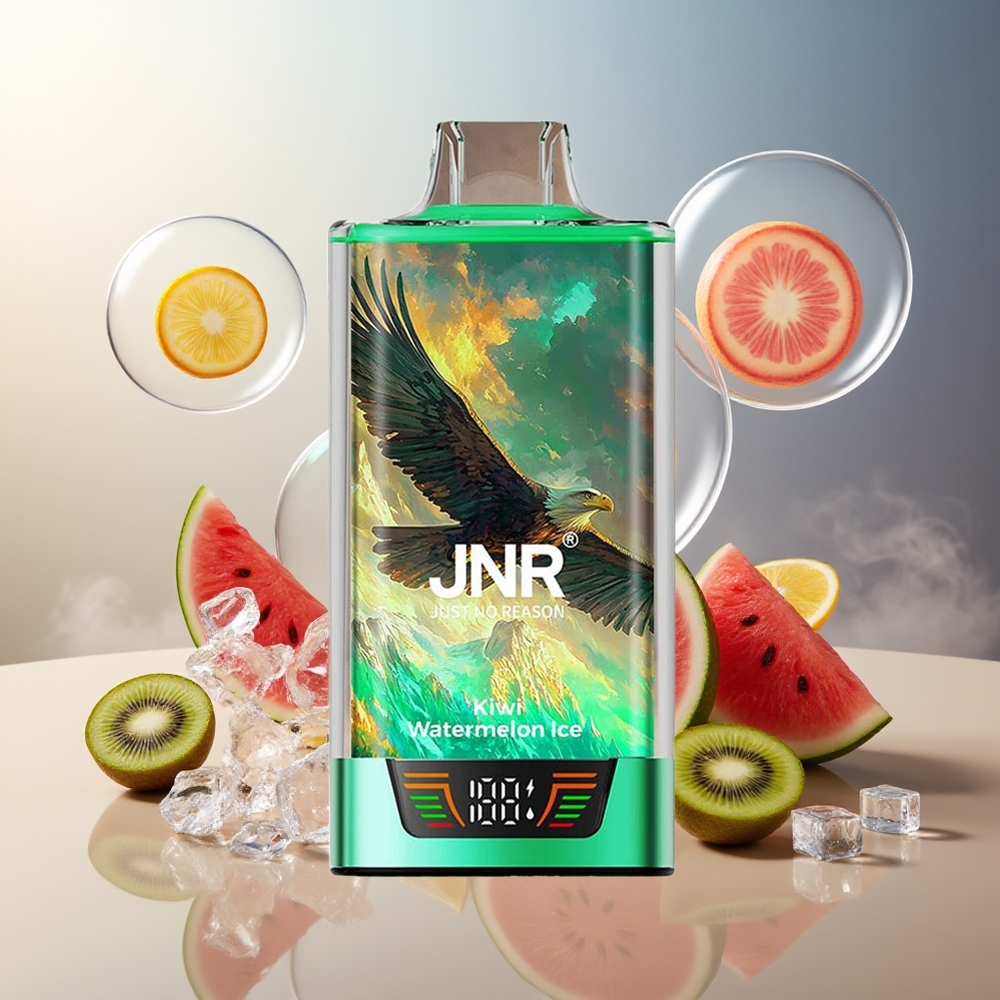 Partihandel Sverige JNR Falcon Pro 28000 30ml Smart Display Kiwi Vattenmelon Is