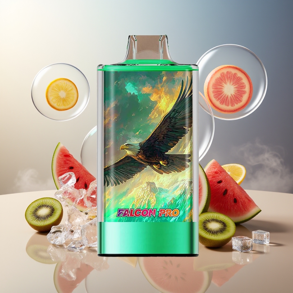 Partihandel Sverige JNR Falcon Pro 28000 30ml Smart Display Kiwi Vattenmelon Is