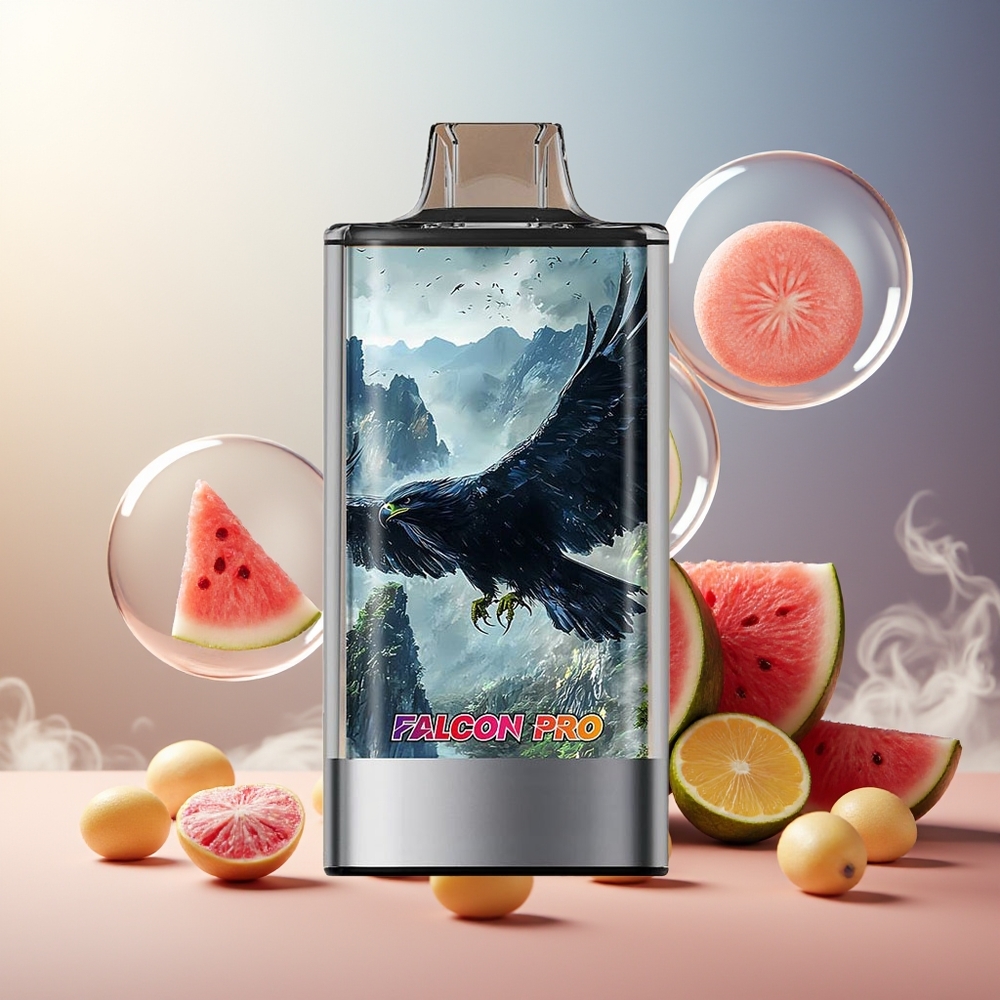 Partihandel Sverige JNR Falcon Pro 28000 Dubbel MESH 30ml Vattenmelon Tuggummi