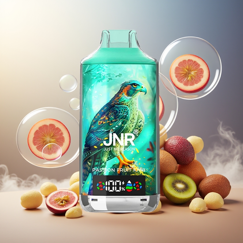 Partihandel Sverige JNR Falcon X 18000 Puffs 24ml Passionfrukt Kiwi Dual Mesh