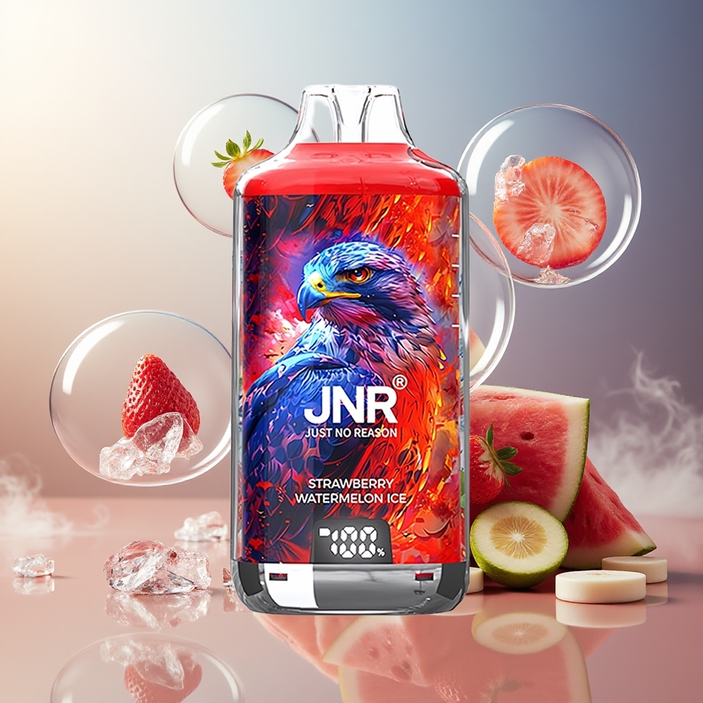 Partihandel Sverige JNR Falcon X⁺ 28000 2-munnar Jordgubb Vattenmelon Is 950mAh 2ml 2% Nikotin