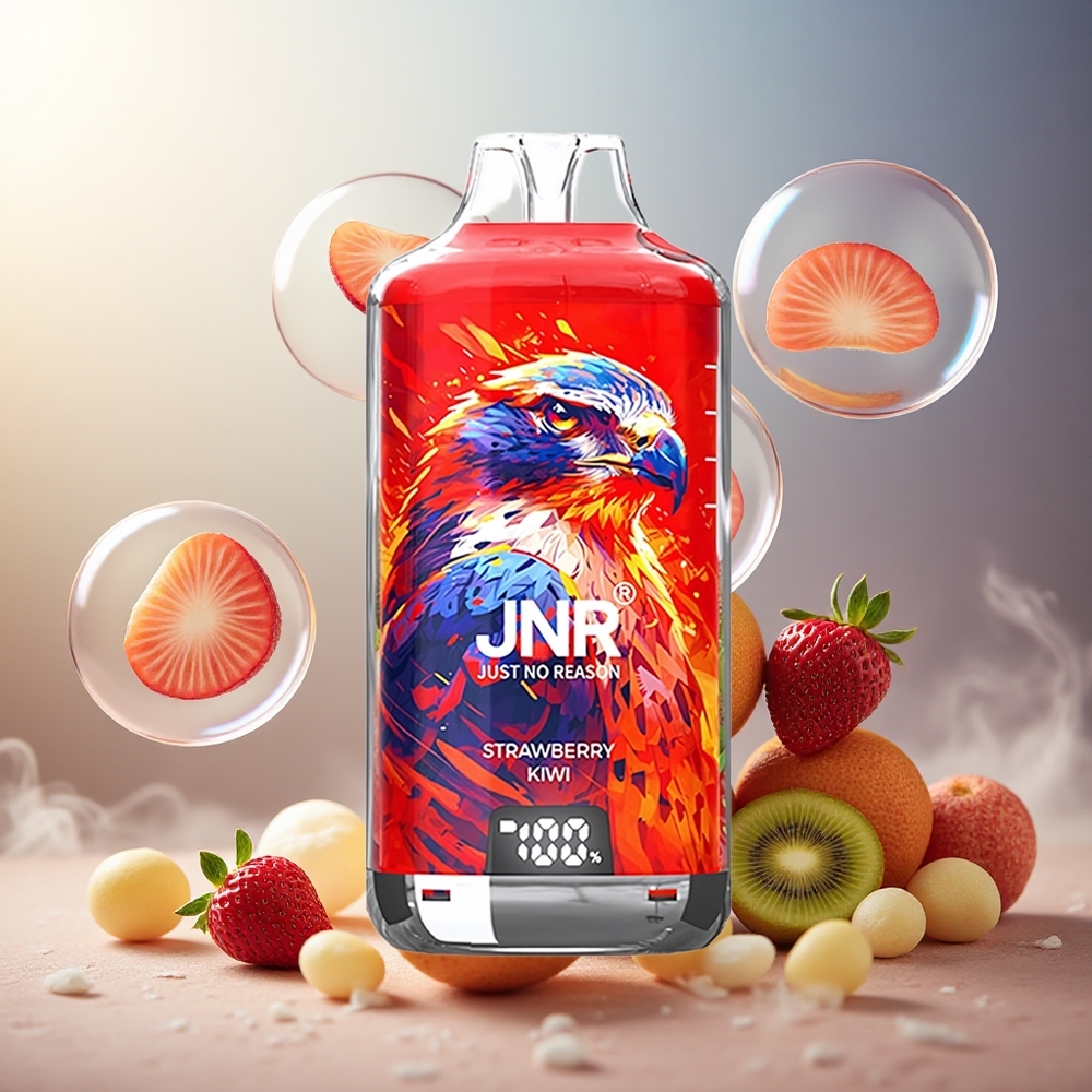 Partihandel Sverige JNR Falcon X⁺ 28000 2ml JordgubbKiwi 950mAh Luftflöde 2Munnar
