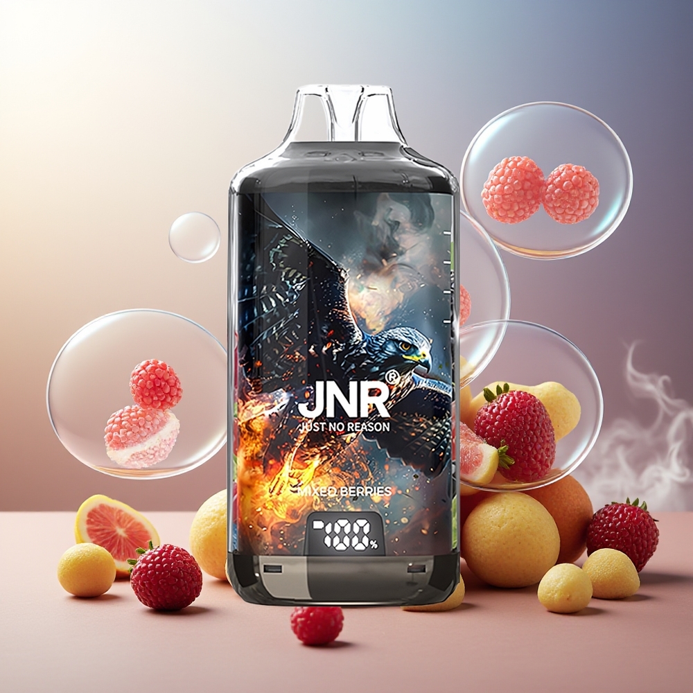 Partihandel Sverige JNR Falcon X⁺ 28000 Engångs Vape Blandade Bär 950mAh 2ml 2%