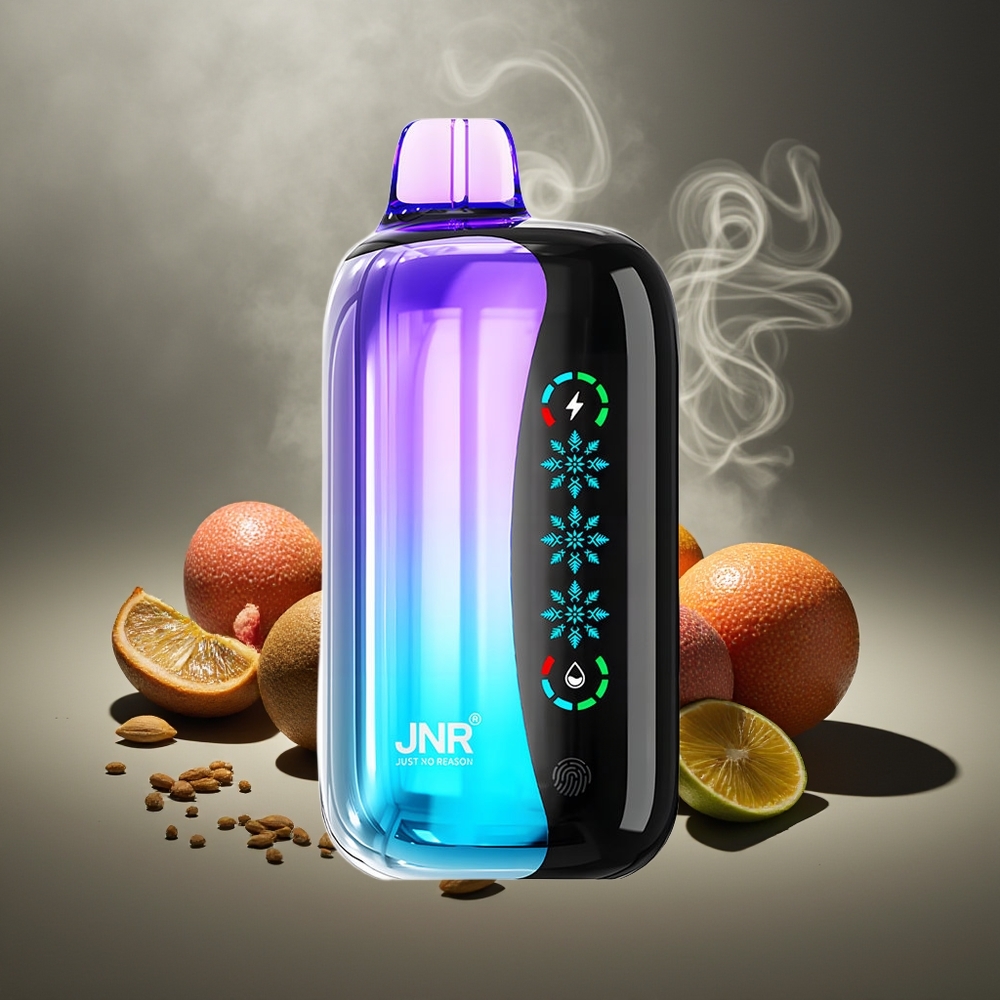 Partihandel Sverige JNR Flex Ice 21000 Puffar Engångsvape Kiwi Passionsfrukt Guava Justerbar Luftflöde Touchskärm Typ-C
