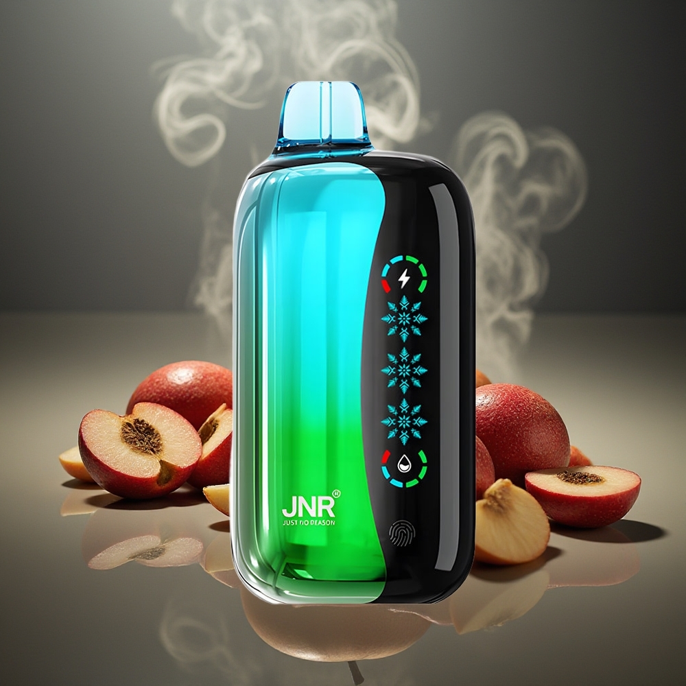 Partihandel Sverige JNR Flex Ice 21000 Puffs Engångsvape Dubbel Äpple Justerbar Is 26ml 1.2 Ohm Dual Mesh 1000mAh Typ-C