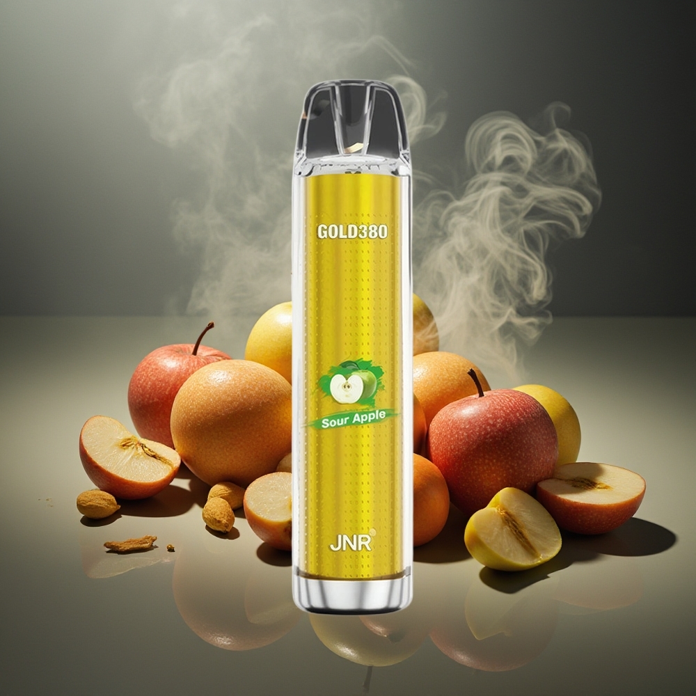 Partihandel Sverige JNR Glod380 6000 Puffs 1500mAh 13ml Sur Äpple