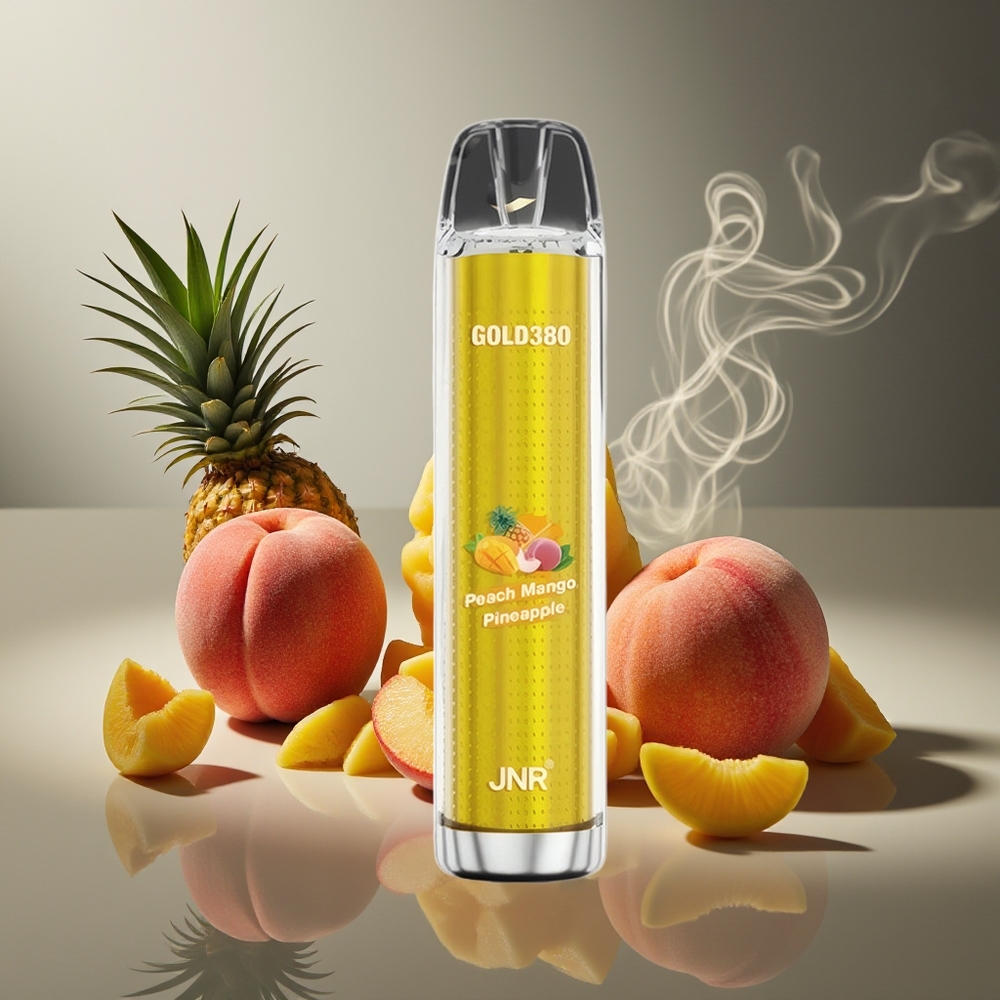 Partihandel Sverige JNR Glod380 6000 Puffs 1500mAh Persika Mango Ananas