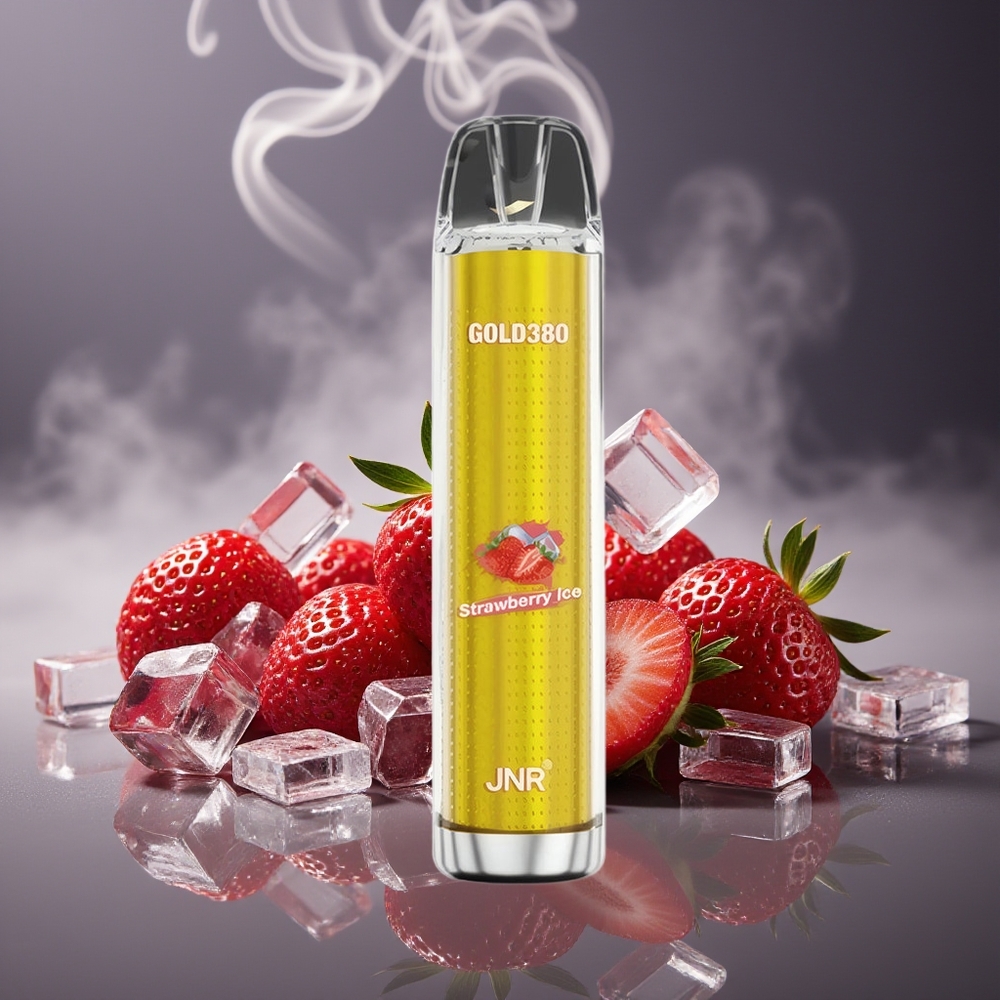 Partihandel Sverige JNR Glod380 6000 Puffs Jordgubbe Is 1500mAh 1.0ohm 13ml