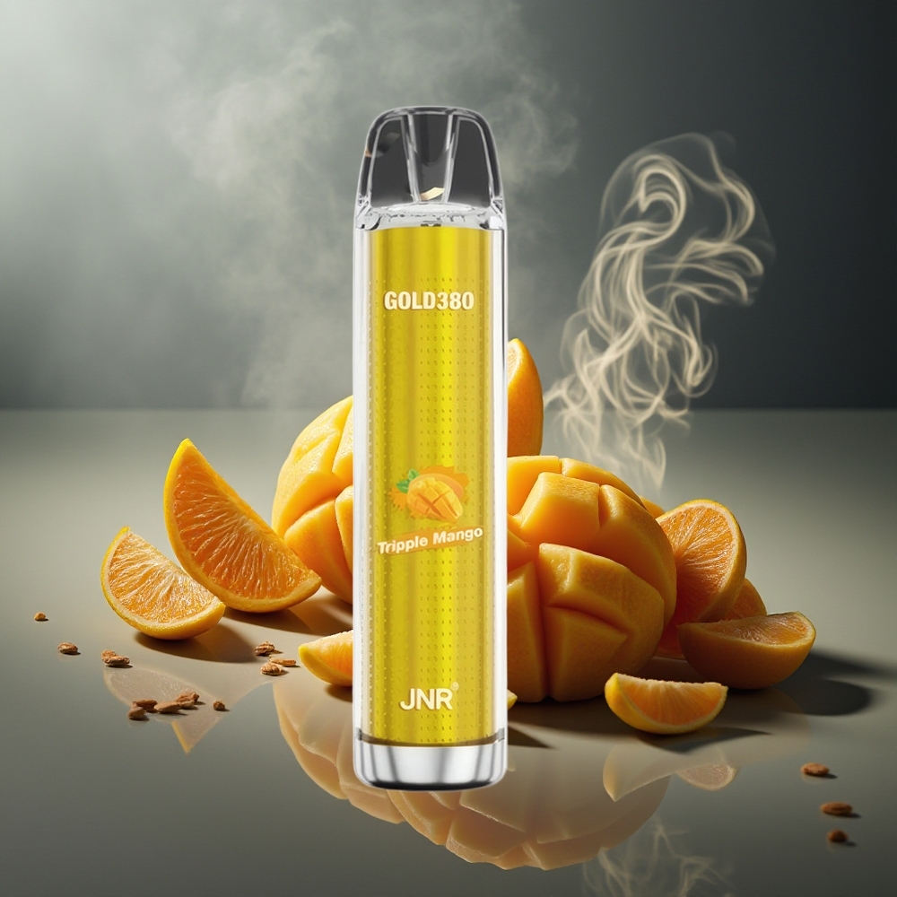 Partihandel Sverige JNR Glod380 6000 Puffs Trippel Mango 1500mAh 1.0ohm 13ml