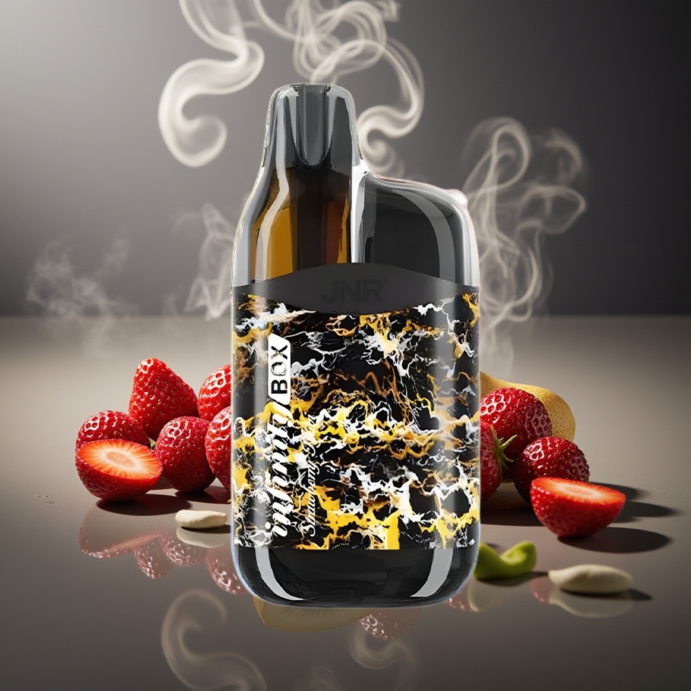 Partihandel Sverige JNR Infinity Box 10700 2200mAh 15ml Engångs Vape Jordgubb Kiwi