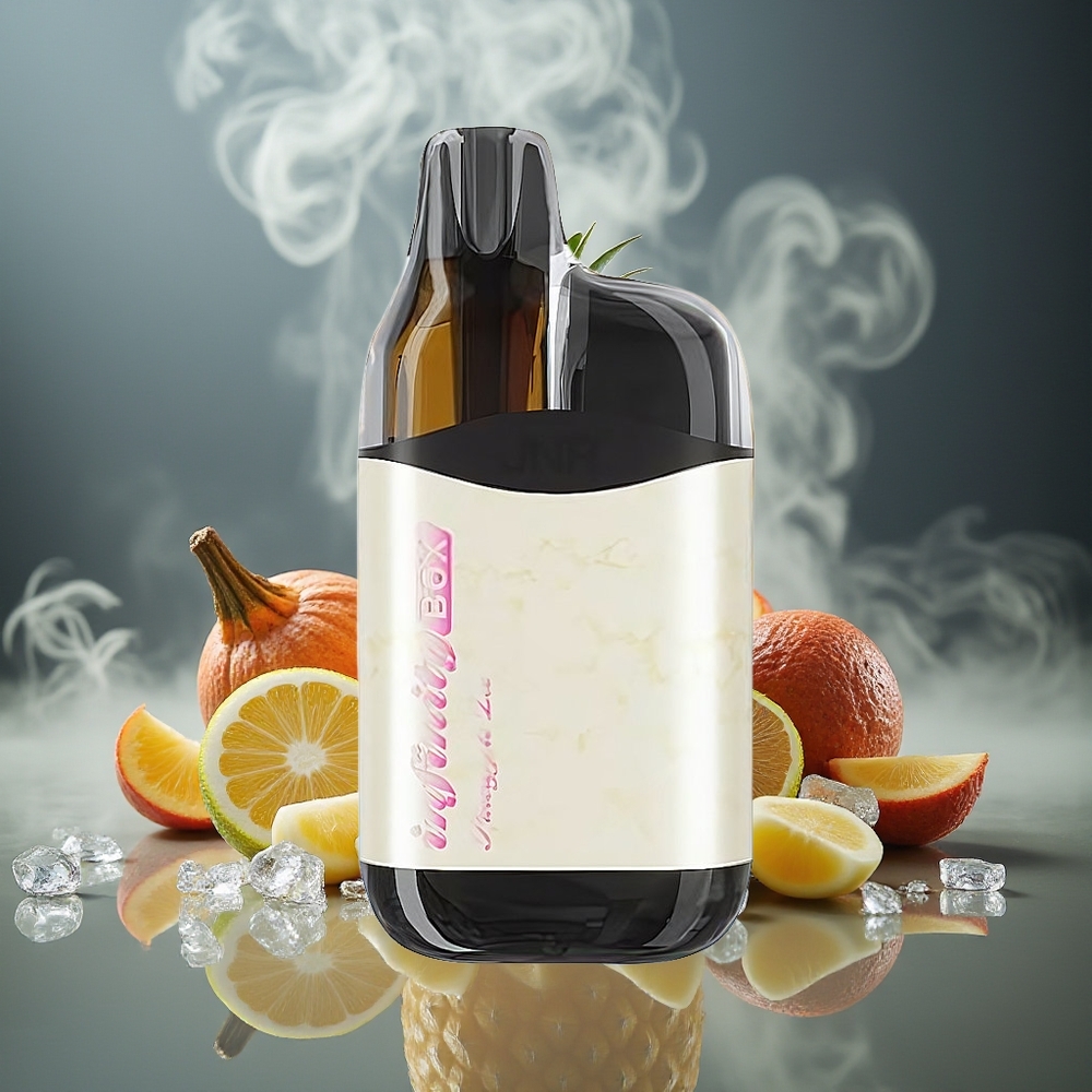 Partihandel Sverige JNR Infinity Box 10700 Puffs Ananas Is Engångsvape 2200mAh 15ml