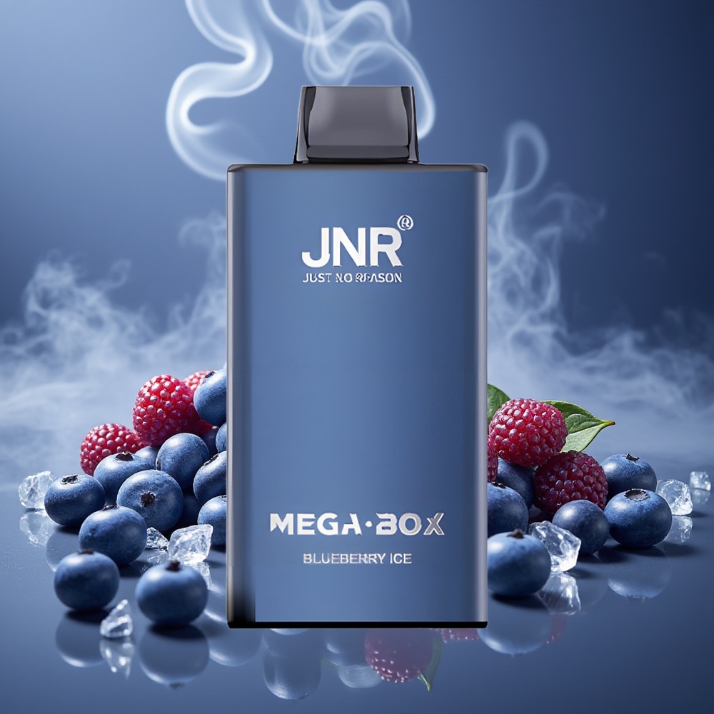Partihandel Sverige JNR Mega Box 25000 Puffs 30ml 850mAh Blåbär Is