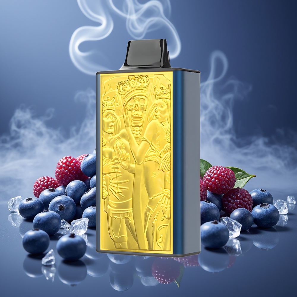 Partihandel Sverige JNR Mega Box 25000 Puffs 30ml 850mAh Blåbär Is