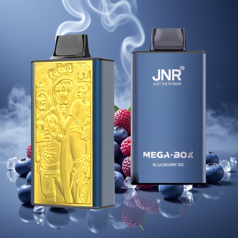 Partihandel Sverige JNR Mega Box 25000 Puffs 30ml 850mAh Blåbär Is