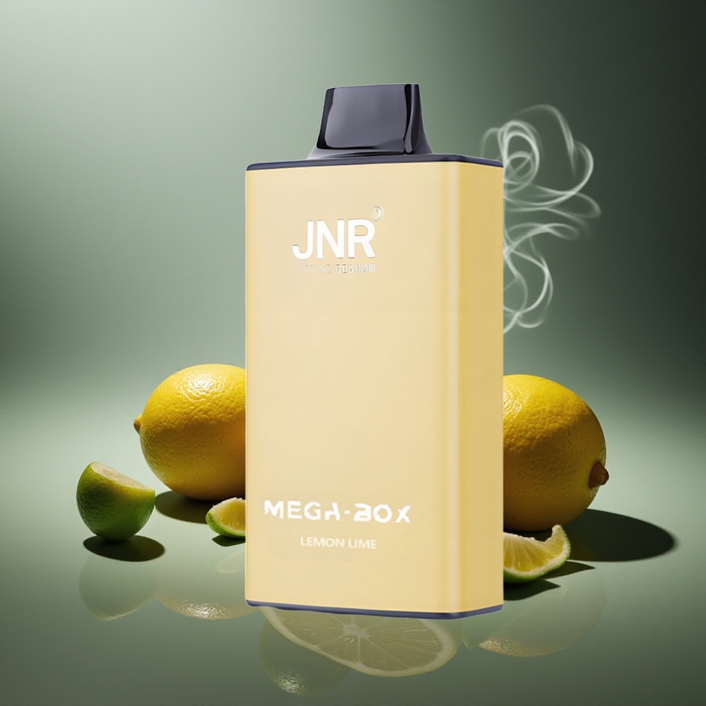 Partihandel Sverige JNR Mega Box 25000 Puffs Dual Mesh Coil Citron & Lime