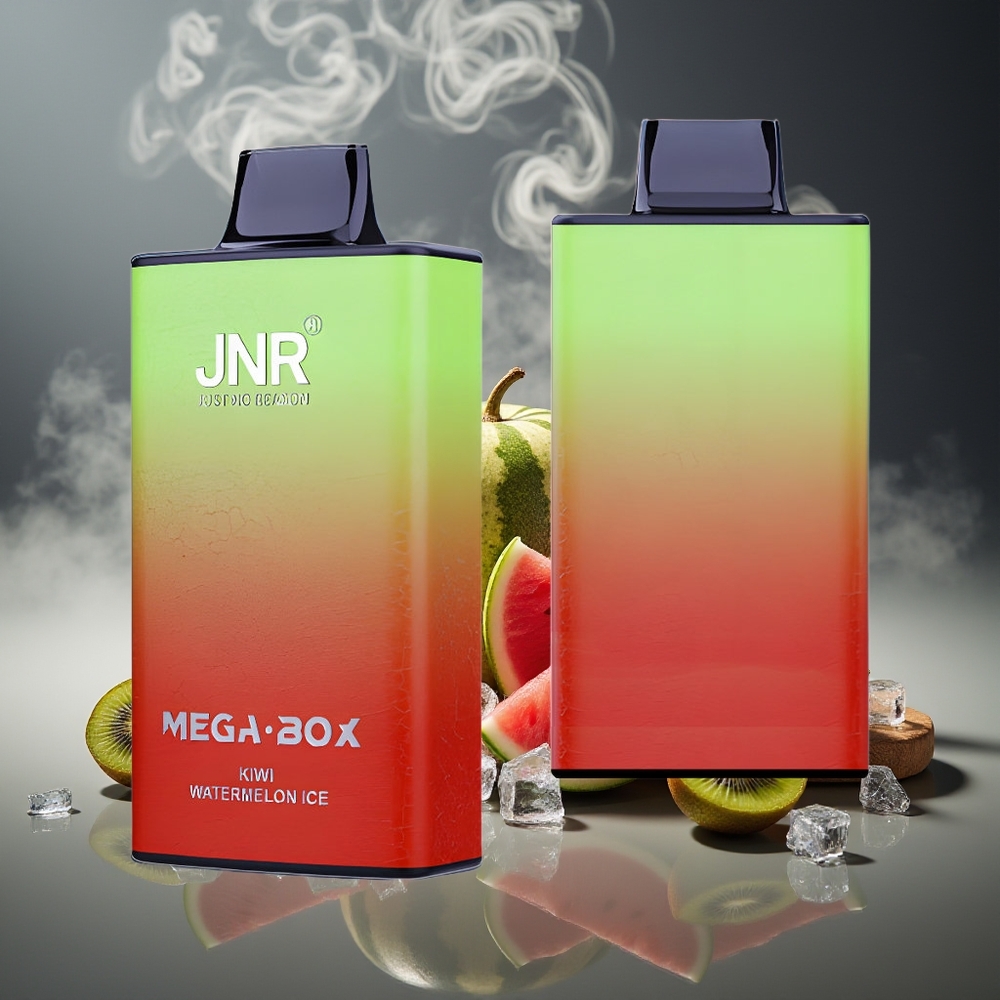 Partihandel Sverige JNR Mega Box 25000 Puffs Dual Mesh Kiwi Vattenmelon Is