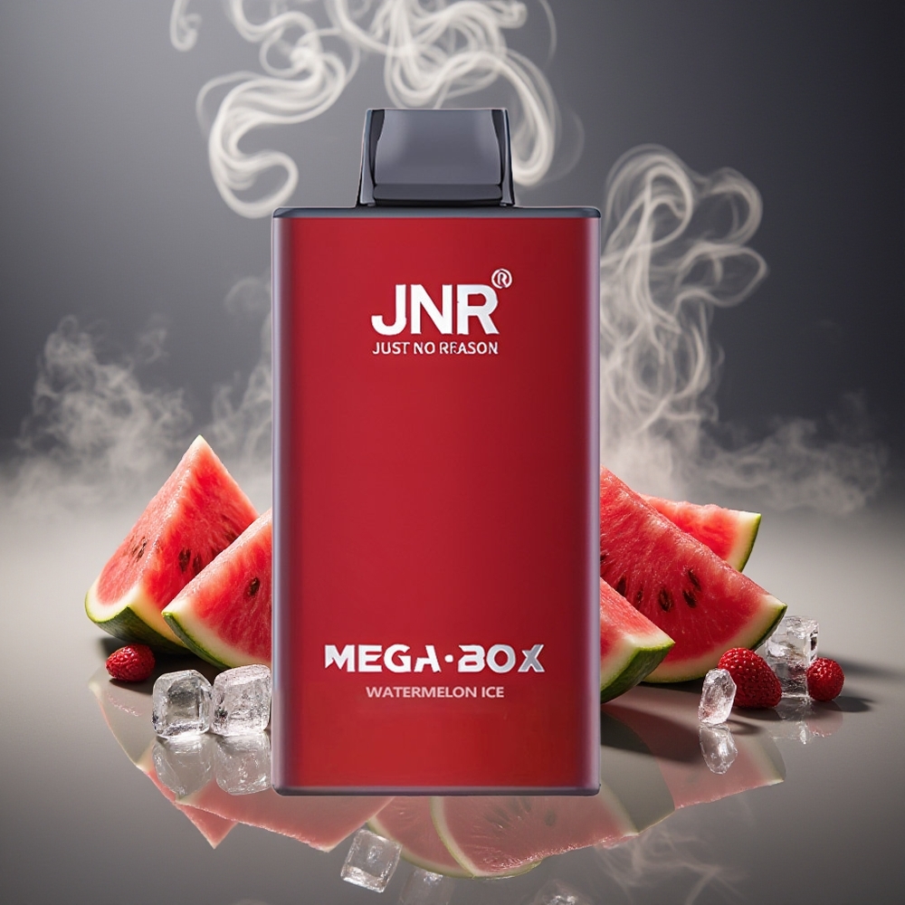 Partihandel Sverige JNR Mega Box 25000 Puffs Vattenmelon Is 30ml Dual Mesh