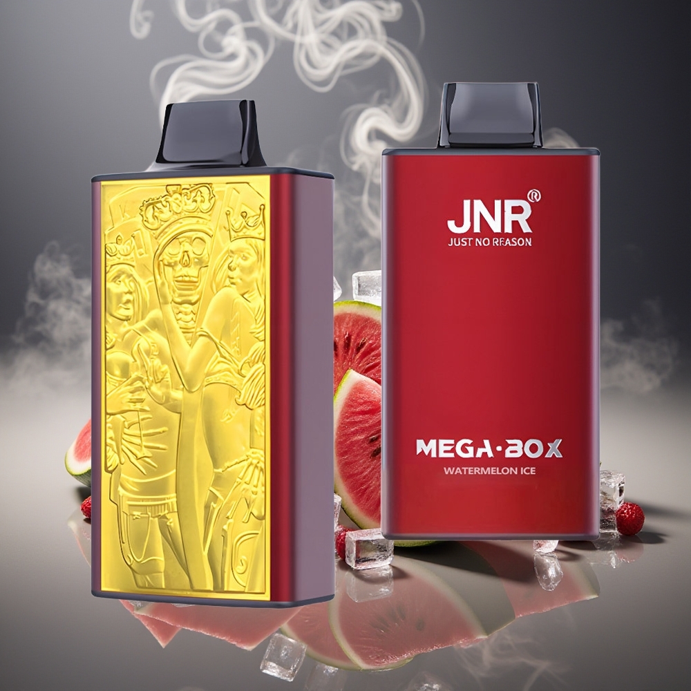 Partihandel Sverige JNR Mega Box 25000 Puffs Vattenmelon Is 30ml Dual Mesh