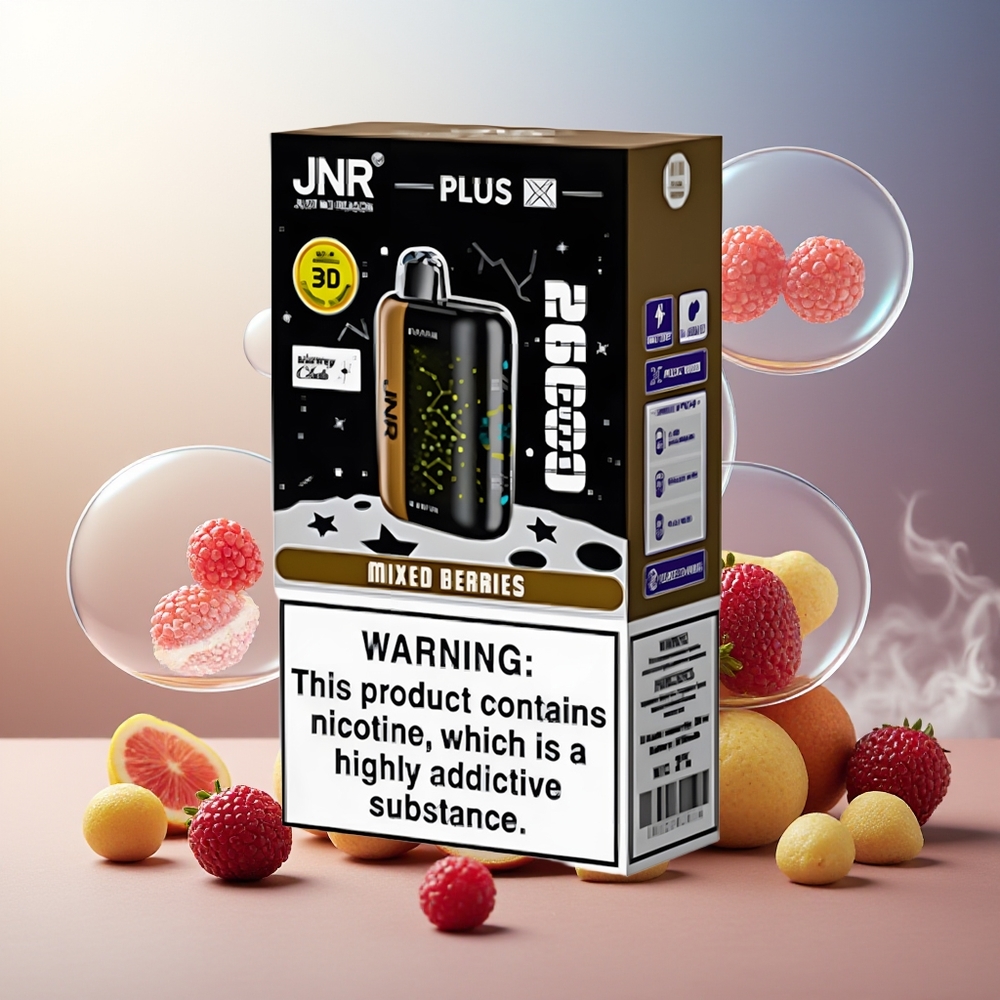 Partihandel Sverige JNR Plus-X 26000 Puffs 28ml 850mAh Blandade Bär