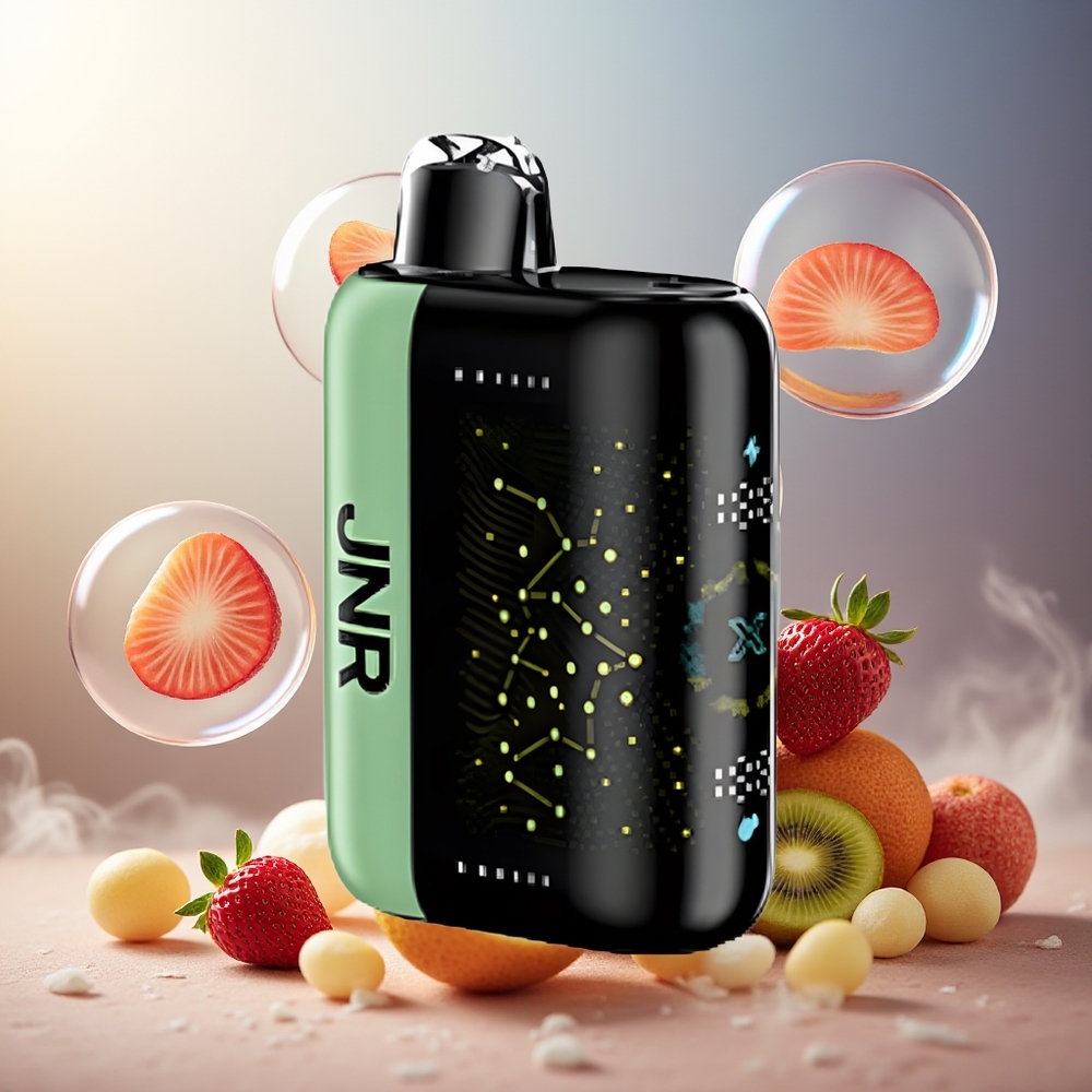 Partihandel Sverige JNR Plus-X 26000 Puffs 850mAh 28ml 2% Dual Mesh Jordgubb Kiwi