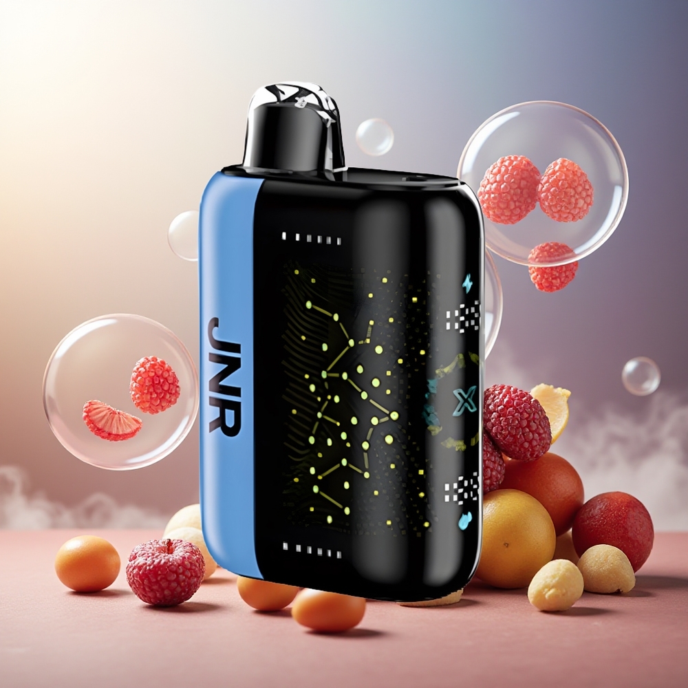Partihandel Sverige JNR Plus-X 26000 Puffs Typ-C Snabbuppladdning Körsbär Bär