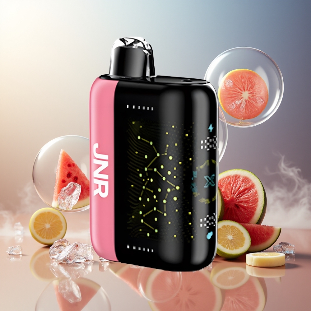 Partihandel Sverige JNR Plus-X 26000 Puffs Vattenmelon Is 850mAh 28ml Typ-C