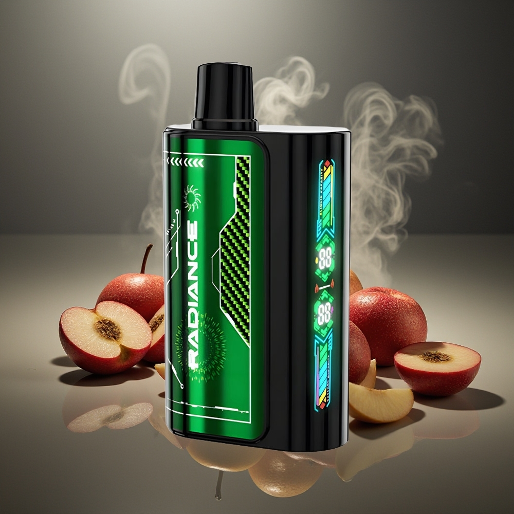 Partihandel Sverige JNR Radiance 31000 Puffs Engångsvape Dubbel Äpple 28ml Dual Mesh Coil Type-C