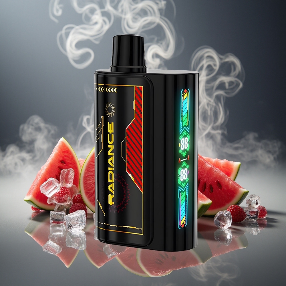 Partihandel Sverige JNR Radiance 31000 Puffs Smart Animation Vattenmelon Is Dual Mesh